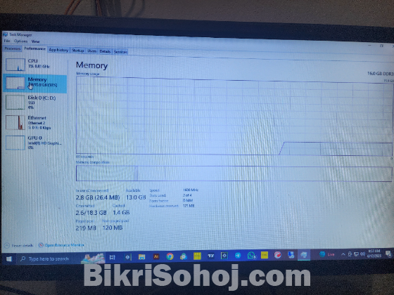 8+8 GB , 240 I3 4gen PC + Monitor Sell+ table+ Chair